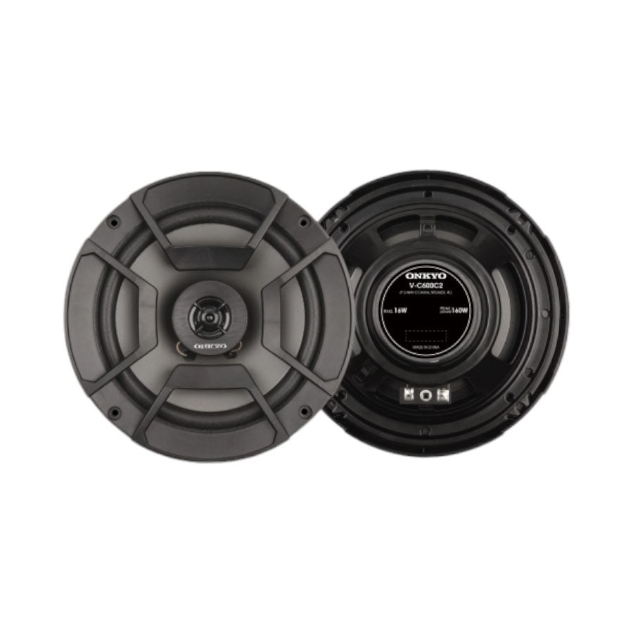 Onkyo ONK-V-C600C2 6" 160w 2way Coaxial Speakers - Car Audio For Sale Online & Instore at Evolution Wheel And Tyre