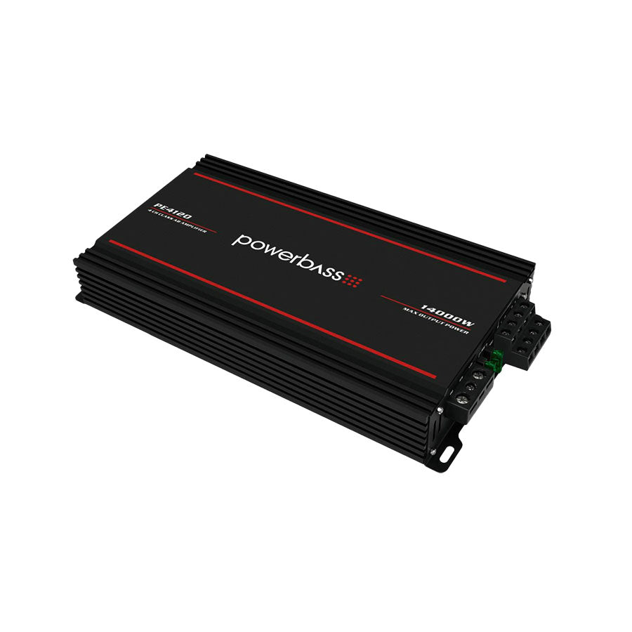 Powerbass 14000W 4 Channel Amplifier PE4120 Amplifier - Car Audio For Sale Online & Instore at Evolution Wheel And Tyre