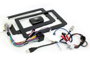 Radio Fascia Trim Plate for Toyota Hilux/Fortuner 2015up Double Din - Car Audio