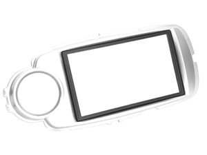 Radio Fascia Trim Plate for Toyota Yaris 2012 - Car Audio