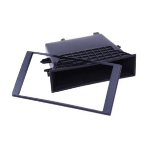 Radio Fascia Trim Plate for Nissan Navara – Double Din with Pocket - Car Audio