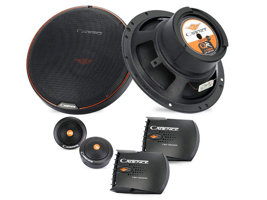 Cadence QR65K | 6.5" 2-Way 180 Watts Component Speaker - Car Audio For Sale Online & Instore at Evolution Wheel And Tyre