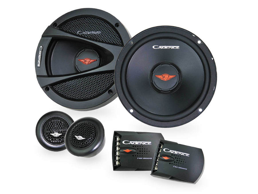 Cadence QR965K| 6.5" 2-Way 180 Watts Component Speaker Set - Car Audio For Sale Online & Instore at Evolution Wheel And Tyre