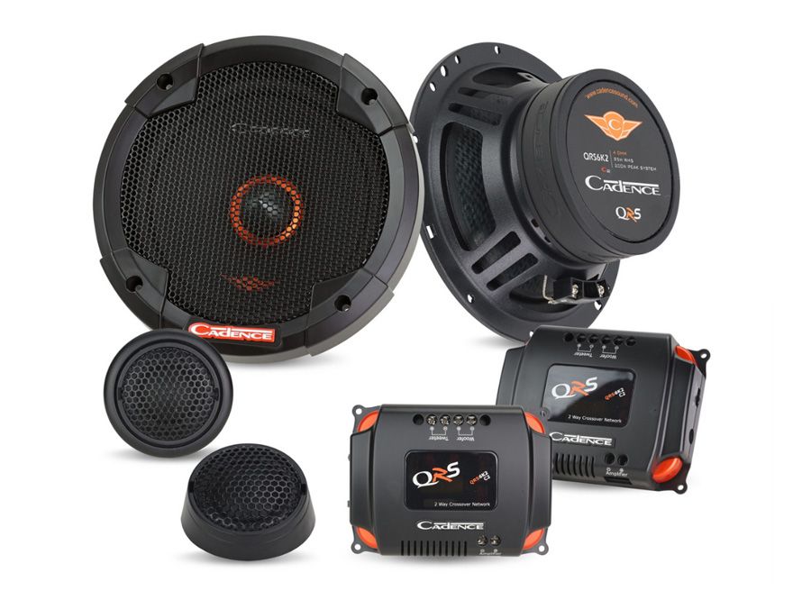 Cadence QRS6K2 6.5" 200w/85rms Component Split System - Car Audio For Sale Online & Instore at Evolution Wheel And Tyre