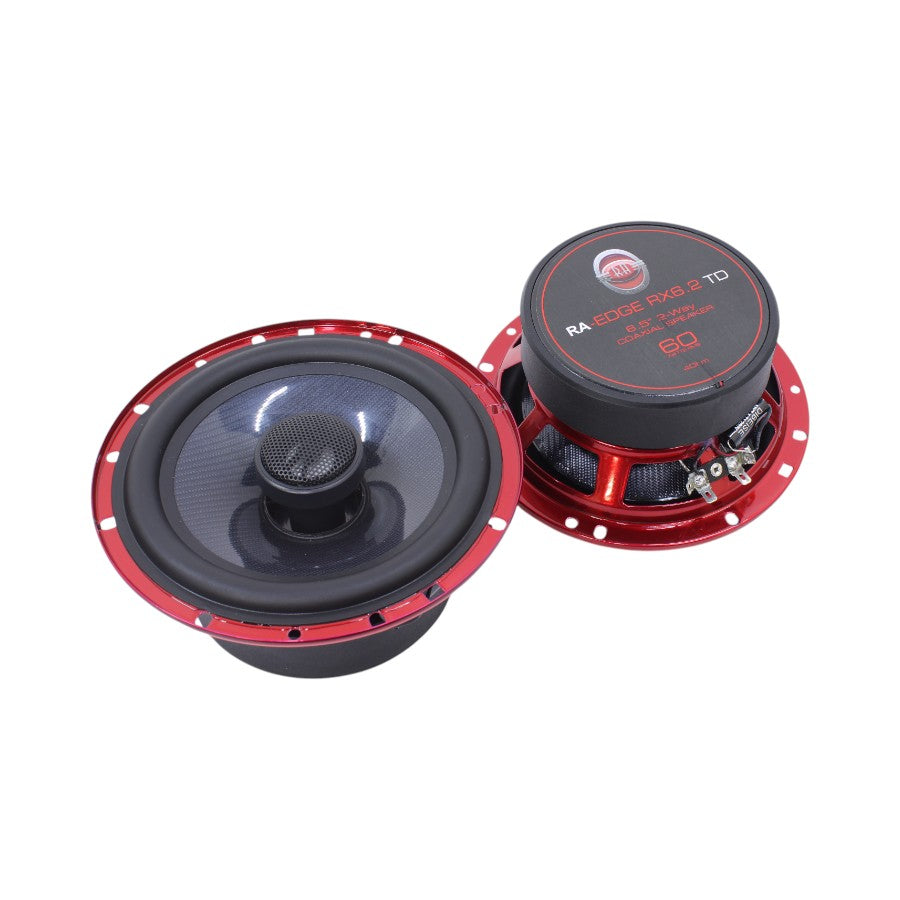 Reference Audio RA-EDGE RX 6.2TD 6.5″ 60w RMS 2 Way Coaxial Speakers - Car Audio