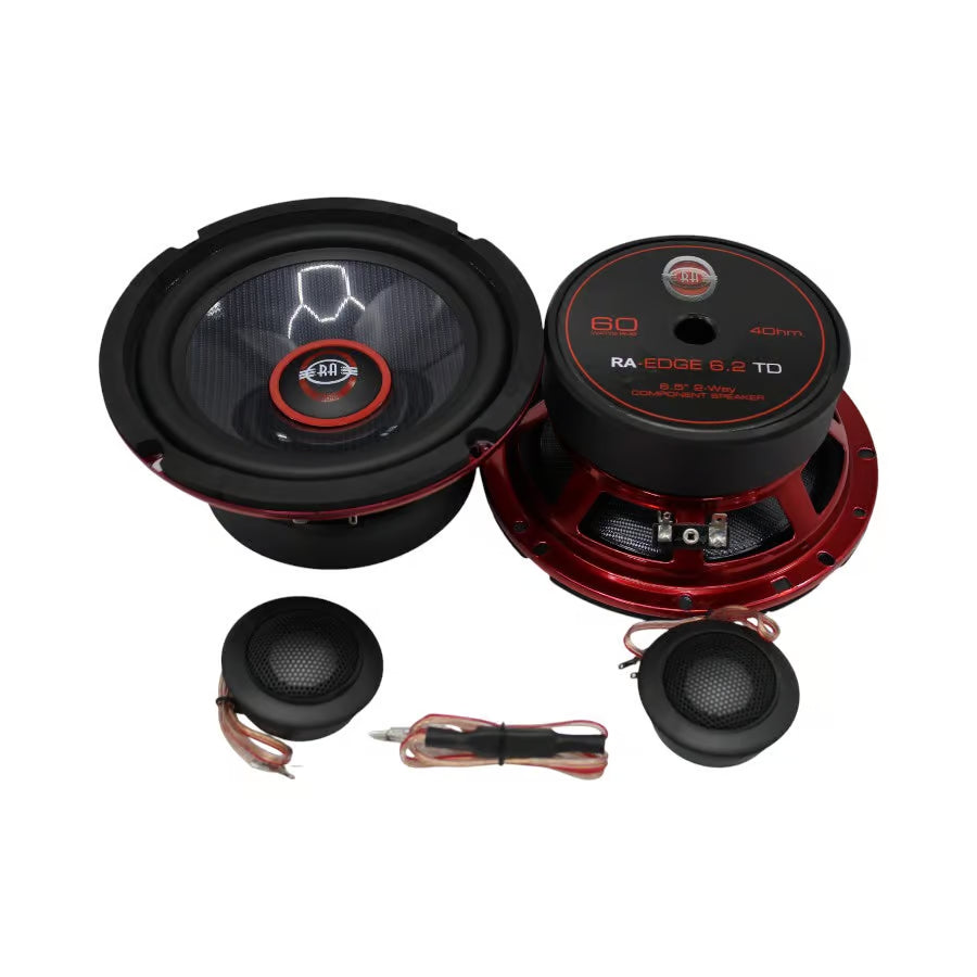 Reference Audio Edge 6.2TD Edge Series 6.5-inch 2-Way Component Split System - Car Audio