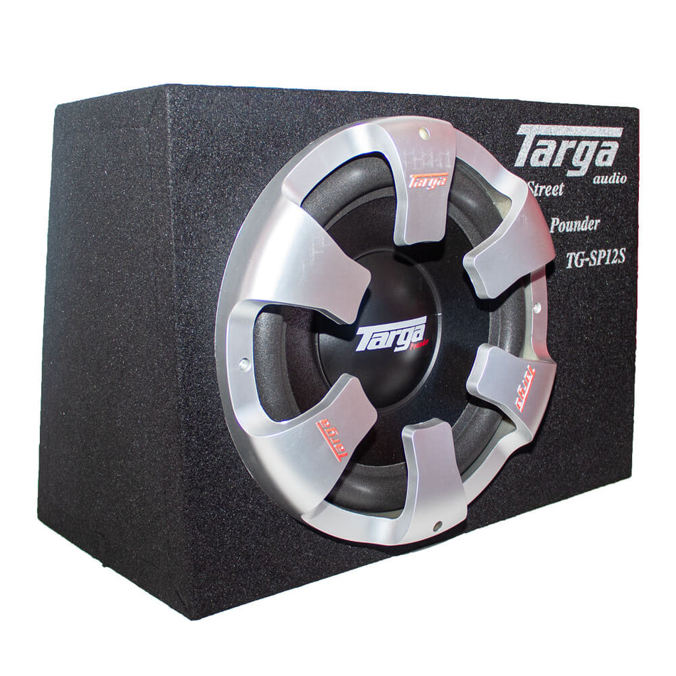 Targa TG-SP12S 12-Inch Street Pound Subwoofer & Enclosure Combo 3000W