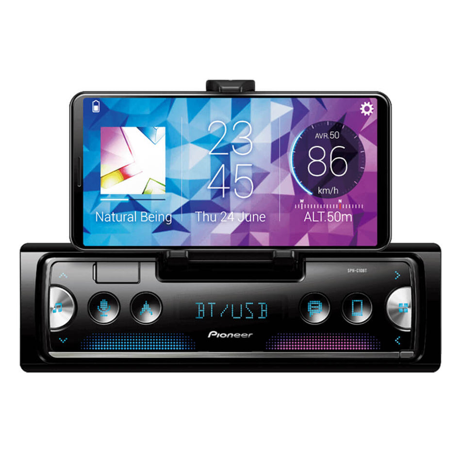 Pioneer SPH-C10BT Smartphone Receiver with Dual Bluetooth