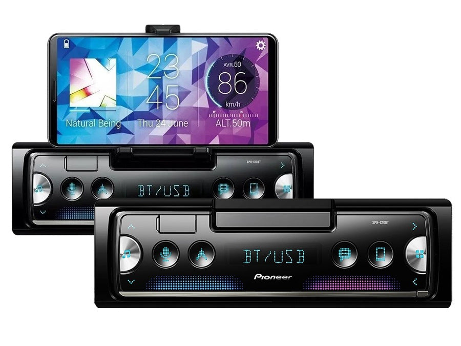 Pioneer SPH-C10BT Media Receiver with Smartphone Integration