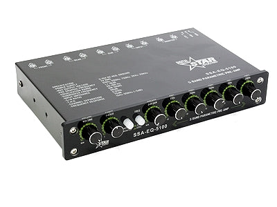 Starsound SSA-EQ-5100 5band equalizer - Car Audio For Sale Online & Instore at Evolution Wheel And Tyre
