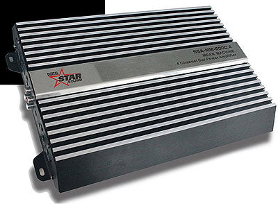 Starsound Mean Machine 6000w 4 Channel Mosfet Power Amplifier - Car Audio For Sale Online & Instore at Evolution Wheel And Tyre