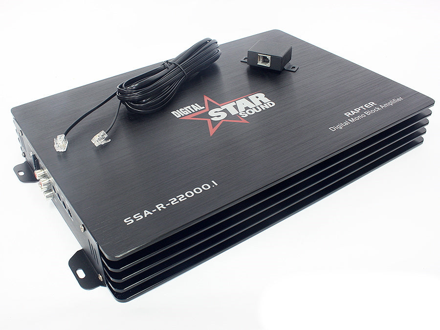 Starsound SSA-R22000.1 1770rms Monoblock 1channel Amplifier - Car Audio For Sale Online & Instore at Evolution Wheel And Tyre