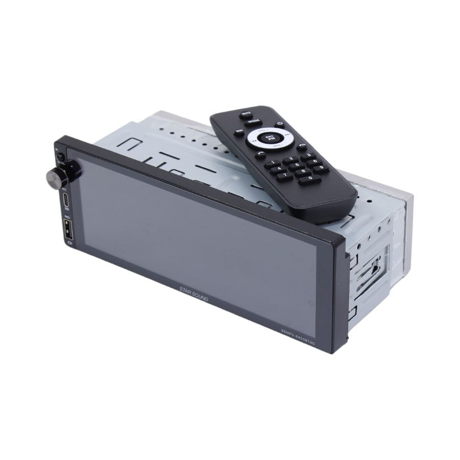 Starsound SSMP5-6950BTAC 6.9" Single Din Media Player with Android Auto