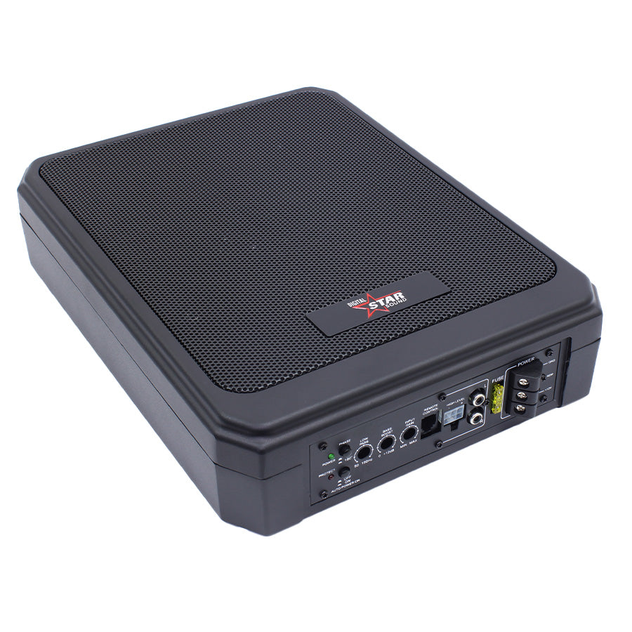 Starsound SSW-F10A-4700 10" Compact Amplified Active Subwoofer - Car Audio For Sale Online & Instore at Evolution Wheel And Tyre