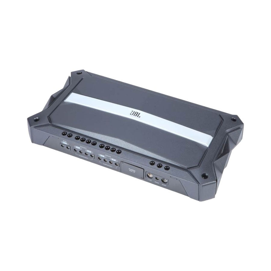 JBL Stadium 5 5-channel car amplifier - 75 watts RMS x 4 at 4 ohms + 350 watts RMS x 1 at 2 ohms - Car Audio For Sale Online & Instore at Evolution Wheel And Tyre