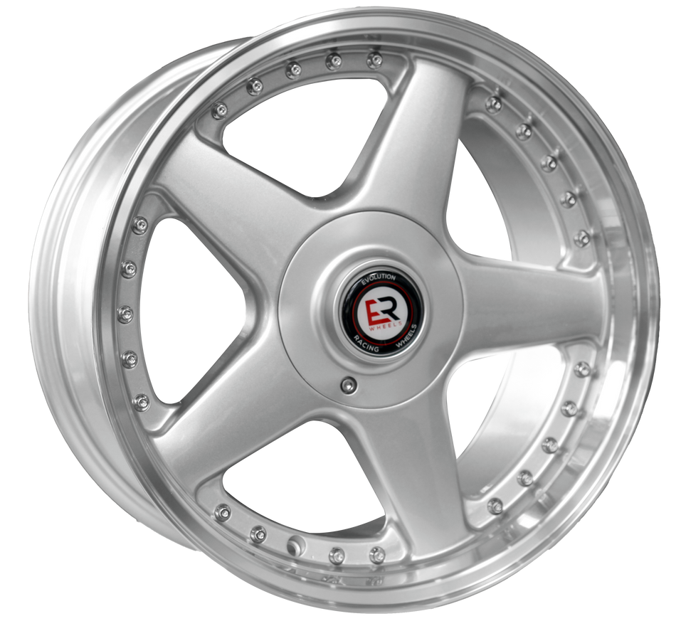 17" Evolution Racing Storm 10/112/120 8.5J,9.5J ET20 CH73.1 - Staggered Wheels