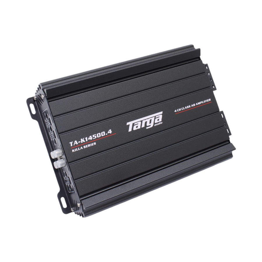 Targa TA-K14500.4 Killa Series 14500 90rms 4 Channel Amplifier - Car Audio For Sale Online & Instore at Evolution Wheel And Tyre