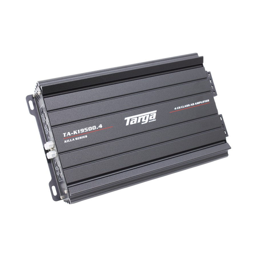 Targa TA-K19500.4 Killa Series 19500w 125rms 4 Channel Amplifier - Car Audio For Sale Online & Instore at Evolution Wheel And Tyre