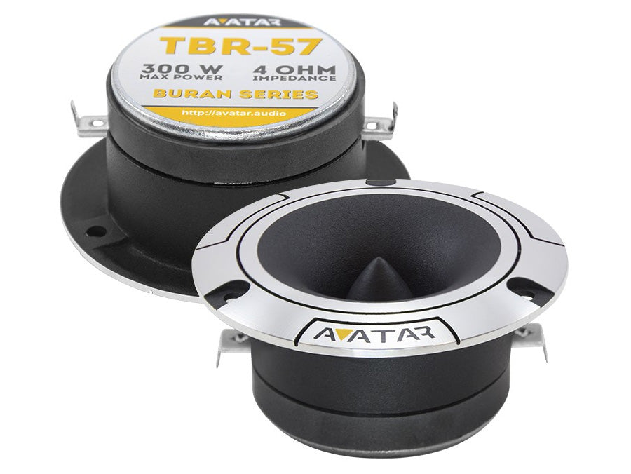 Deaf Bonce TBR-57 Avatar 300w Bullet Tweeters - Car Audio For Sale Online & Instore at Evolution Wheel And Tyre