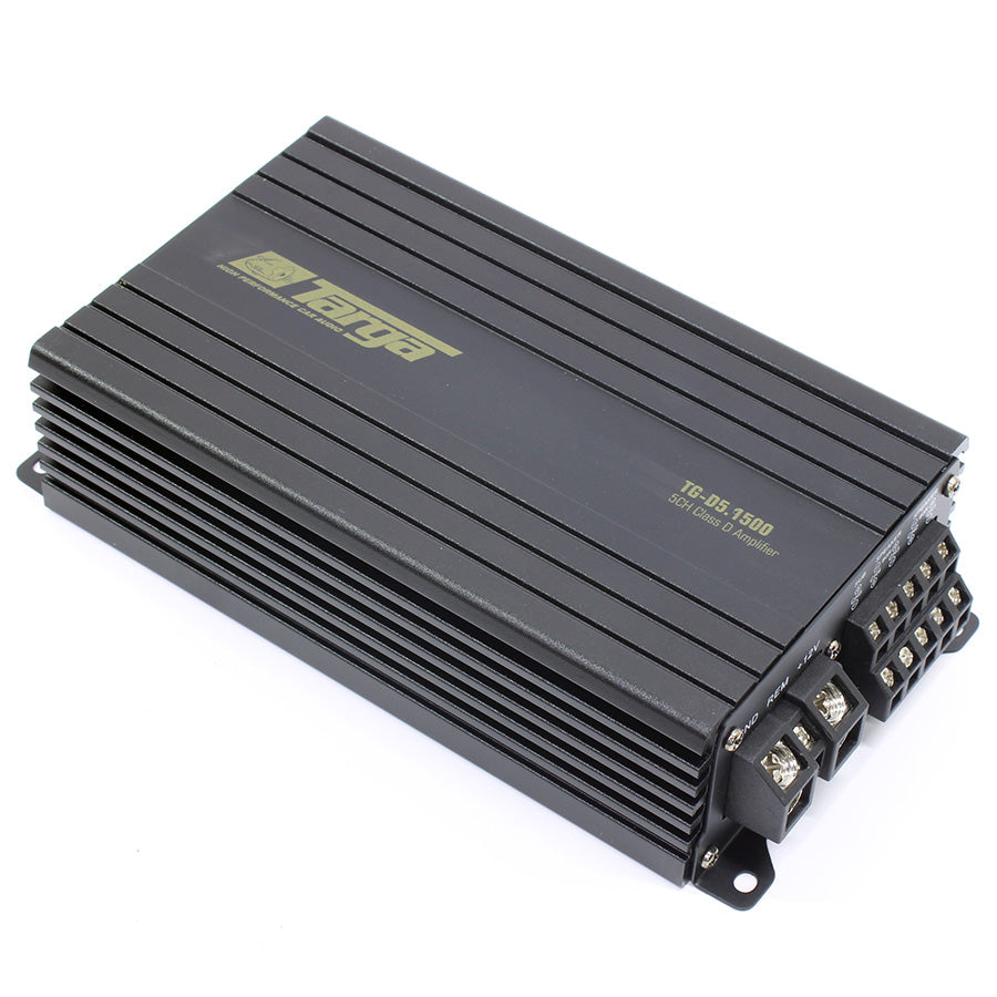 Targa TG-D5.1500 Mini 180rms x 4 & 500rms x 1 – 5 Channel Amplifier