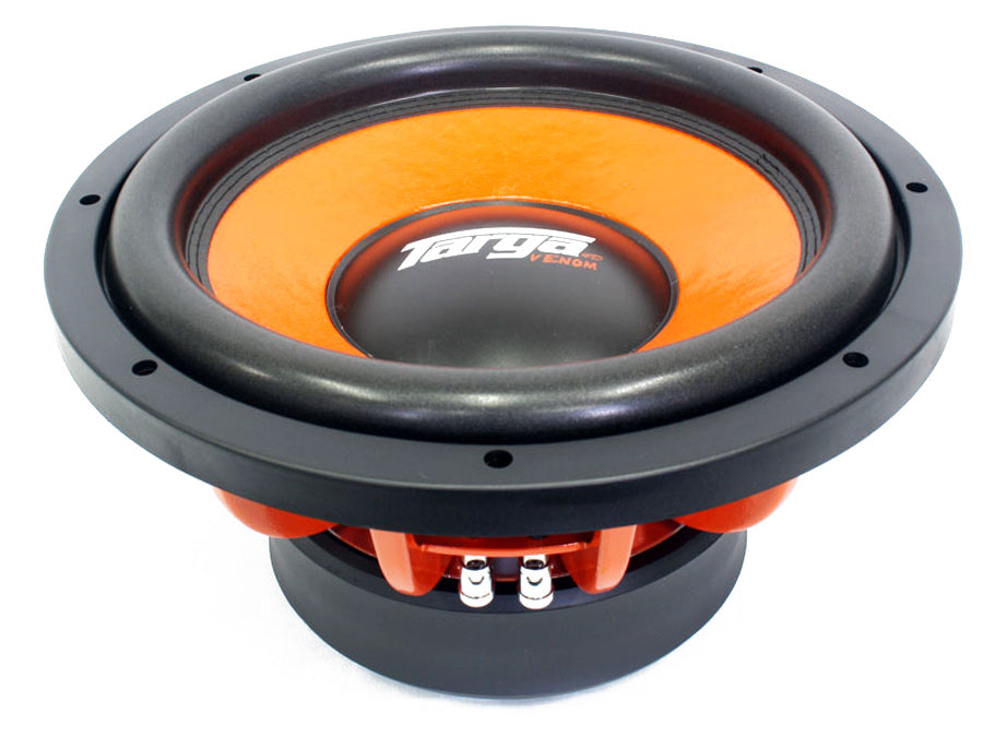 Targa venom orange 12inch DVC D4 subwoofer 25000W competition series