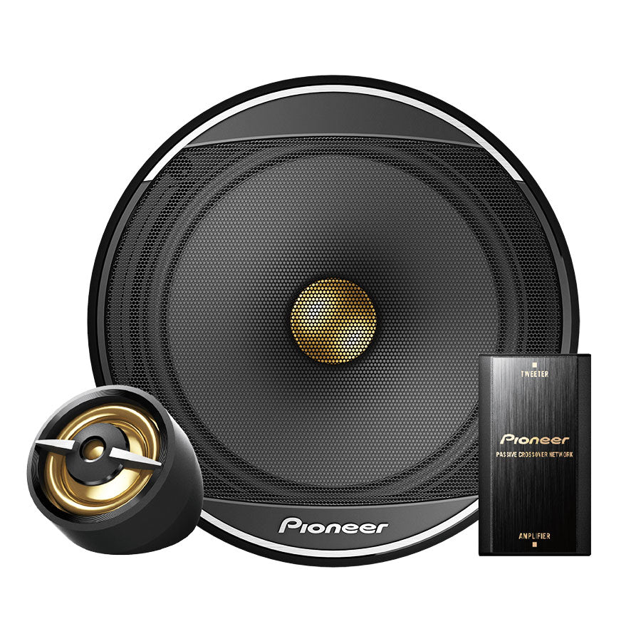 Pioneer TS-A1608C 6" 350w 2way Component Split System - Car Audio For Sale Online & Instore at Evolution Wheel And Tyre