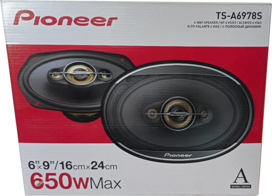 Pioneer 650 WATTS 6X9 4 WAY SPEAKERS