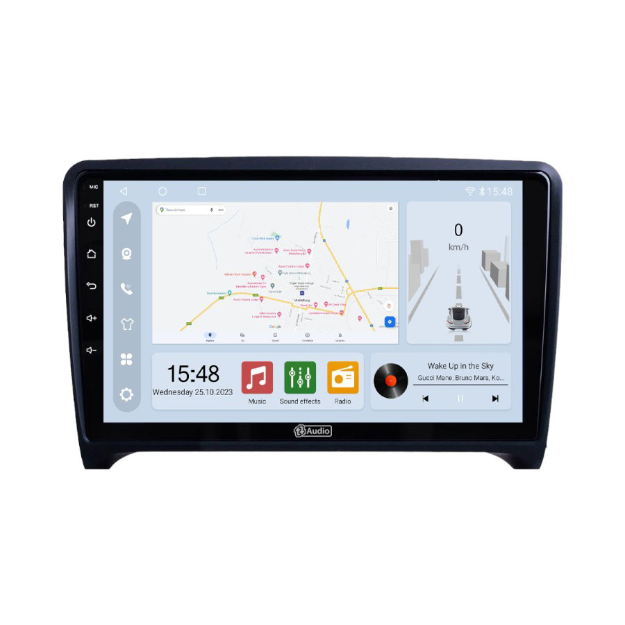 TT Audio 9" replacement radio for AUDI TT 2006-2014 Class D (Android 13)