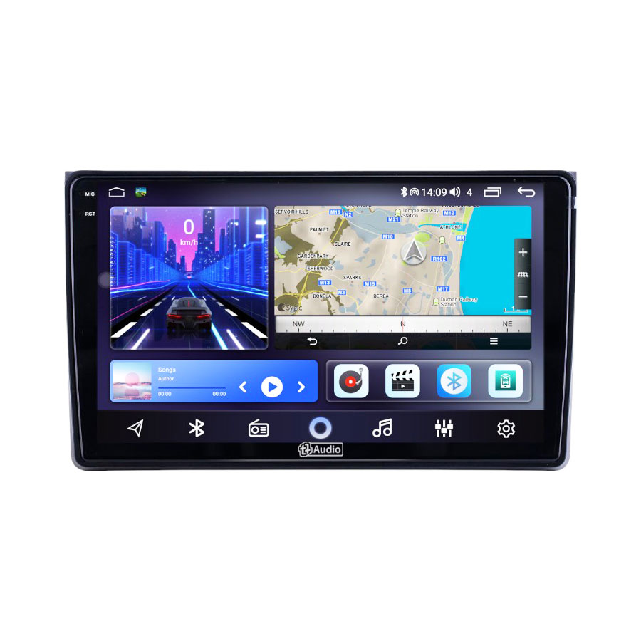 TT Audio 9" replacement radio for AUDI A4 2002 -2008 2K SCREEN (Android 12)