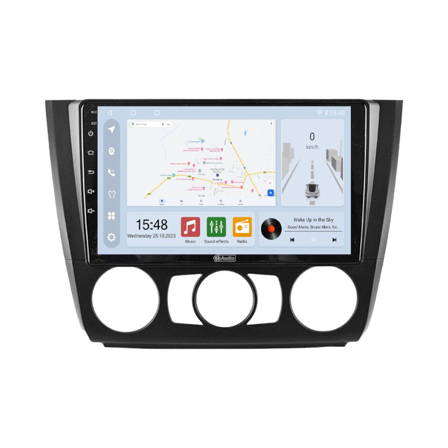 TT Audio Replacement Radio for BMW 1 SERIES 2006 - 2013 CLASS D auto/manual aircon (Android 13)