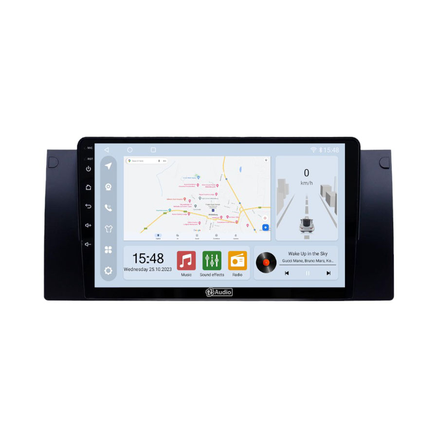 TT Audio 9" replacement radio for BMW 5 series E39/X5/E53 1995-2003 (CLASS D)