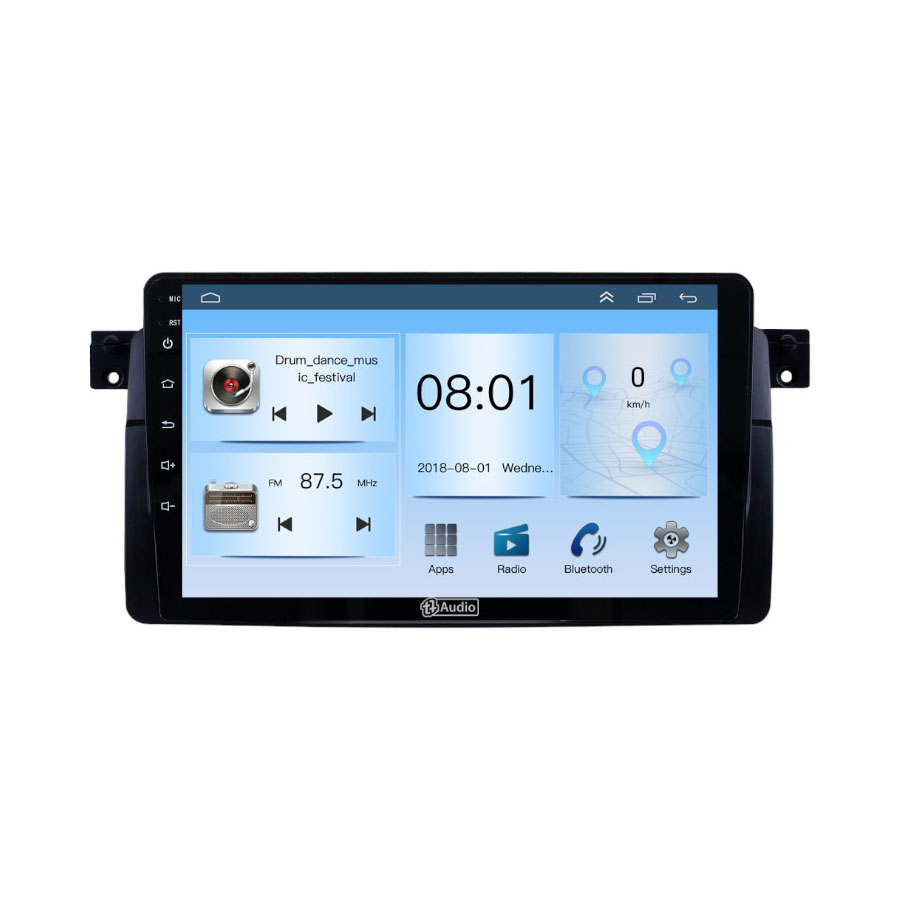 TT Audio Replacement Radio for BMW 3 SERIES E46 2001 - 2005 (ECO)