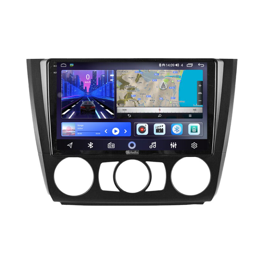 TT Audio Replacement Radio for BMW 1 SERIES 2006 - 2013 2K SCREEN auto/manual aircon (Android 12)
