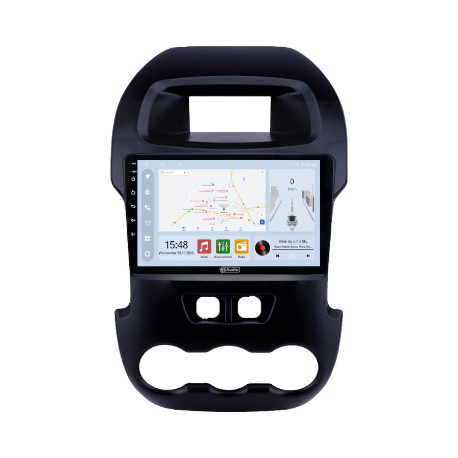 TT Audio 9" replacement radio for FORD Ranger 2012-2016 (CLASS D)