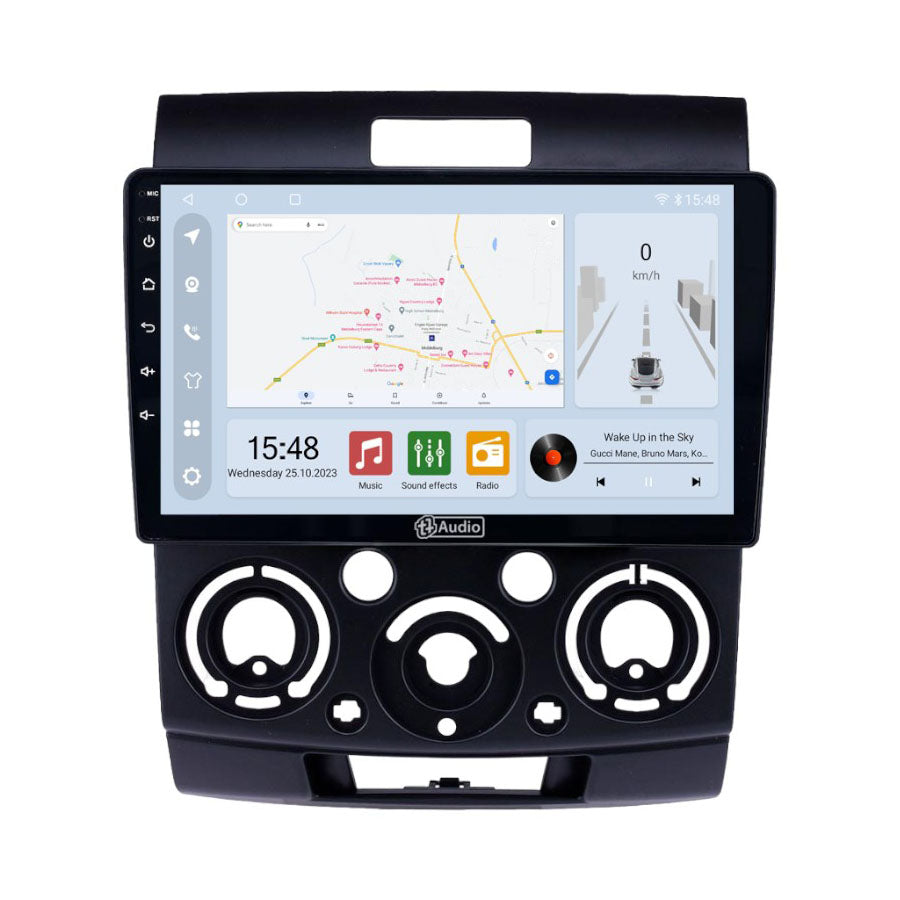 TT Audio 9" replacement radio for FORD Everest/Ranger 2006-2010 (CLASS D)