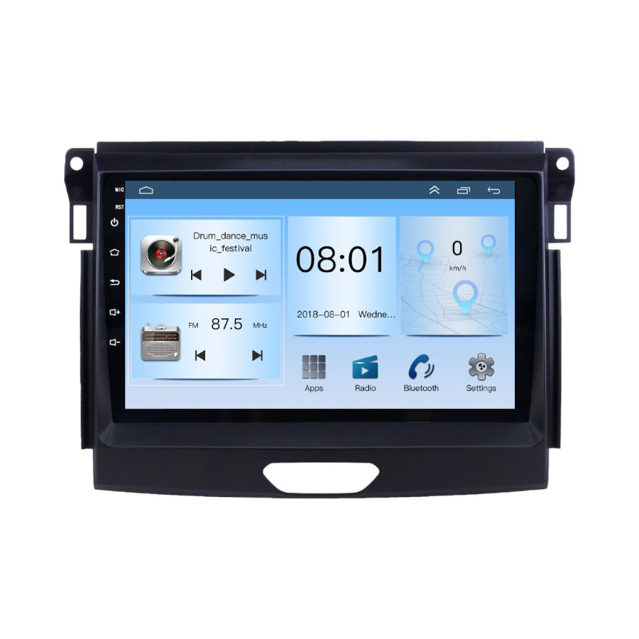 TT Audio 9" replacement radio for FORD Ranger/Everest 2015 (ECO)