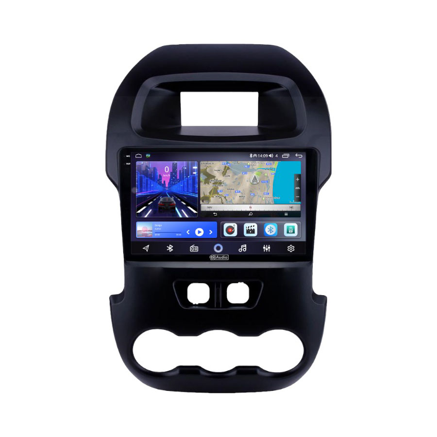 TT Audio 9" replacement radio for FORD Ranger 2012-2016 (2K SCREEN)