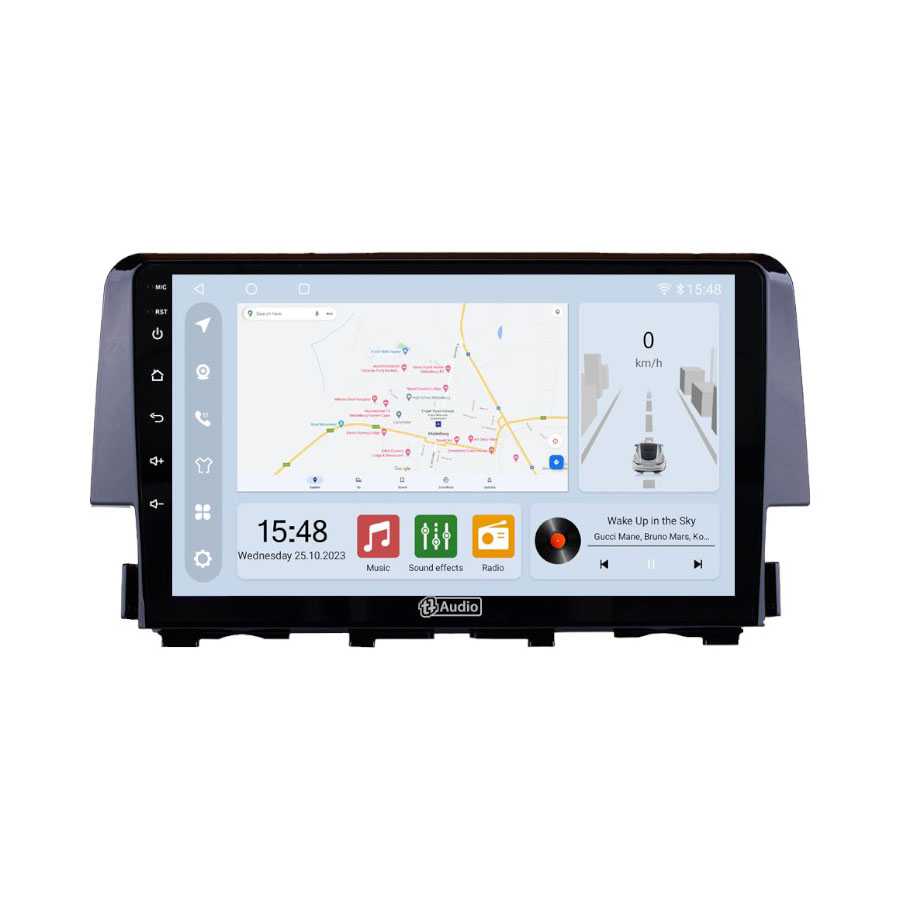 TT Audio 9" replacement radio for HONDA CIVIC 2016 - 2021 (CLASS D)