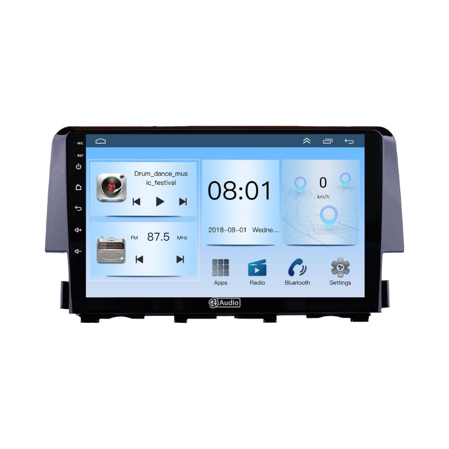 TT Audio 9" replacement radio for HONDA CIVIC 2016 - 2021 (ECO)