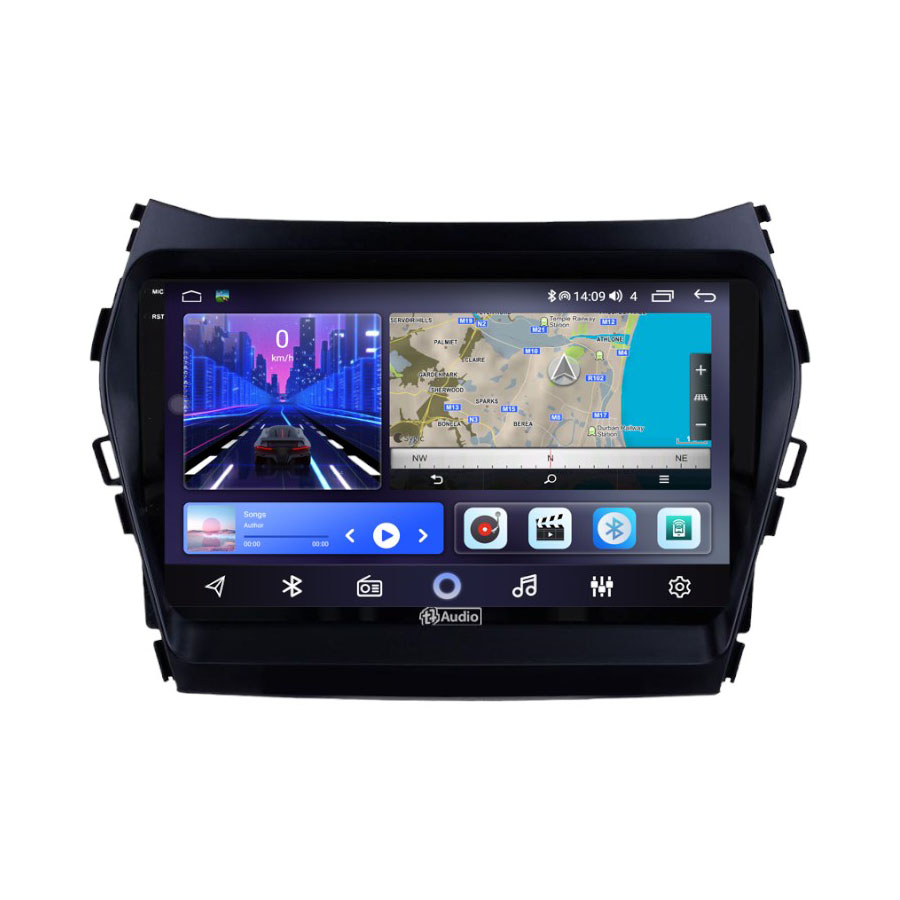 TT Audio 9" replacement radio HYUNDAI Santa Fe 2016-2021 (2K SCREEN)