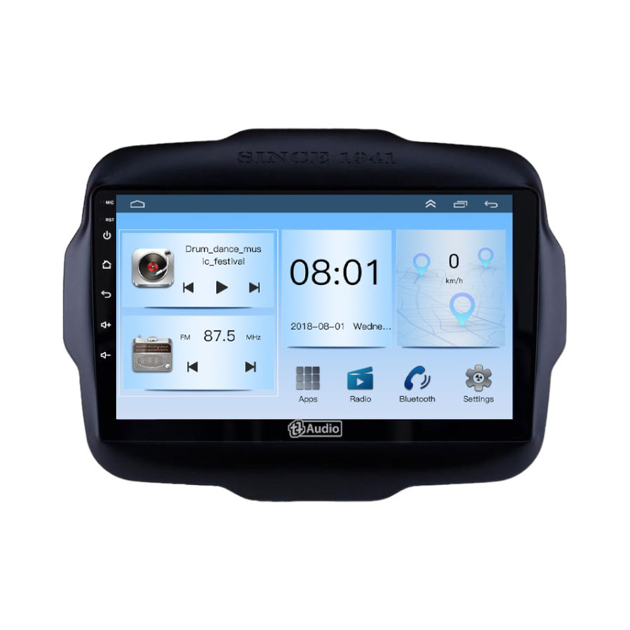 TT Audio 9" replacement radio for JEEP Renegade 2016-2023 (eco)