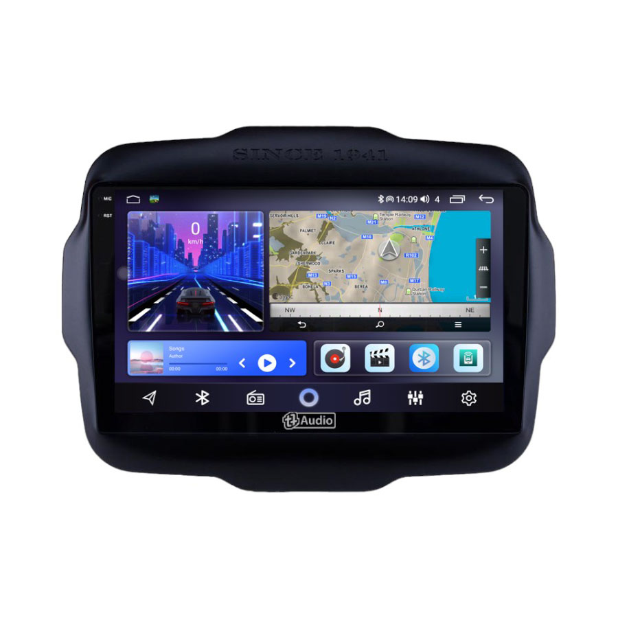 TT Audio 9" replacement radio for JEEP Renegade 2016-2023 (2K SCREEN)