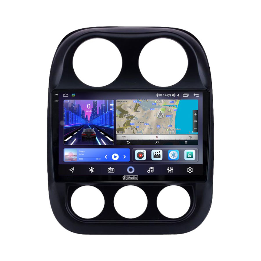 TT Audio 9" replacement radio for JEEP Compass 2010-2016 (2K SCREEN)