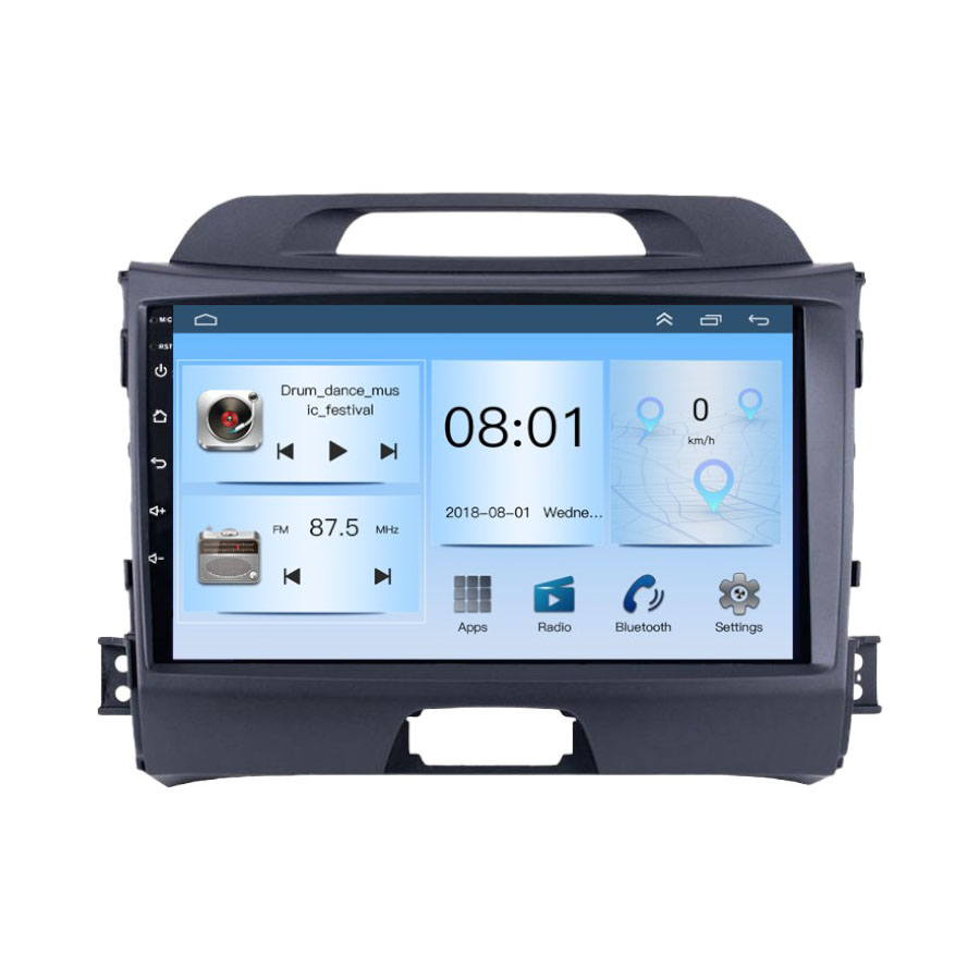 TT Audio 9" replacement radio for KIA Sportage 2010-2015 (ECO)