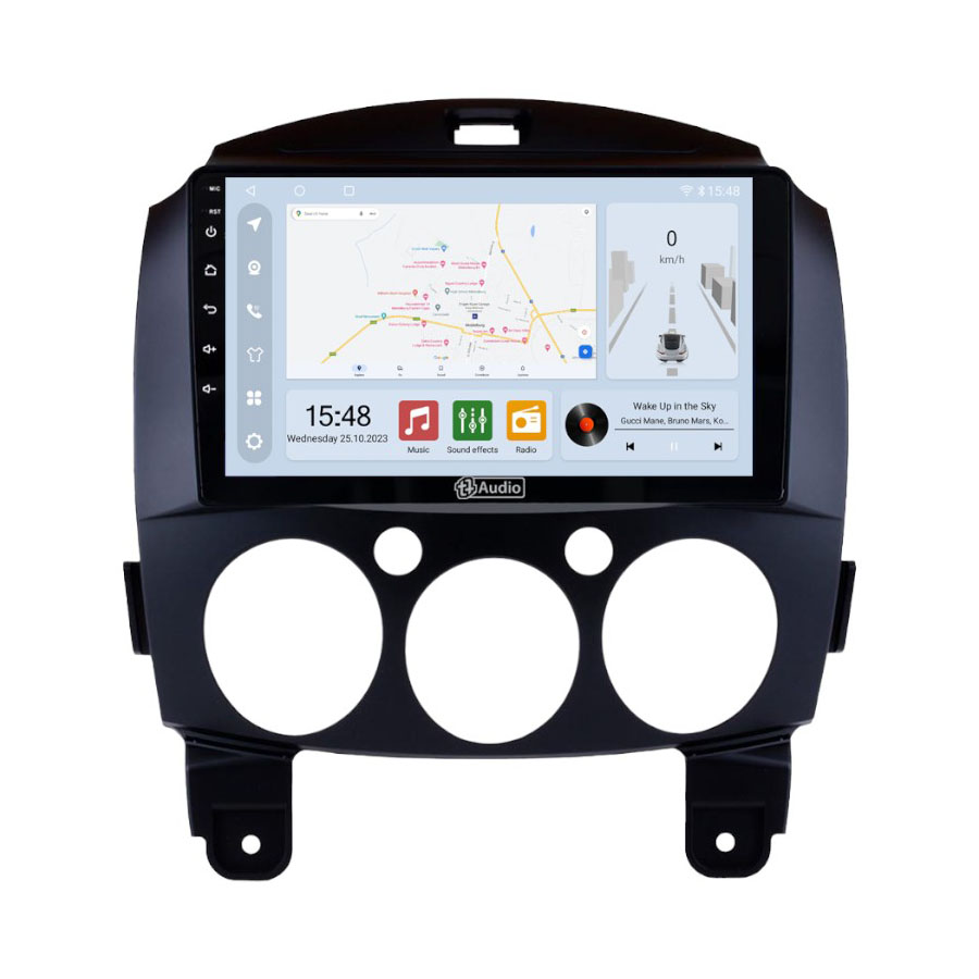 TT Audio Replacement Radio for MAZDA 2 2005 - 2015 (CLASS D)