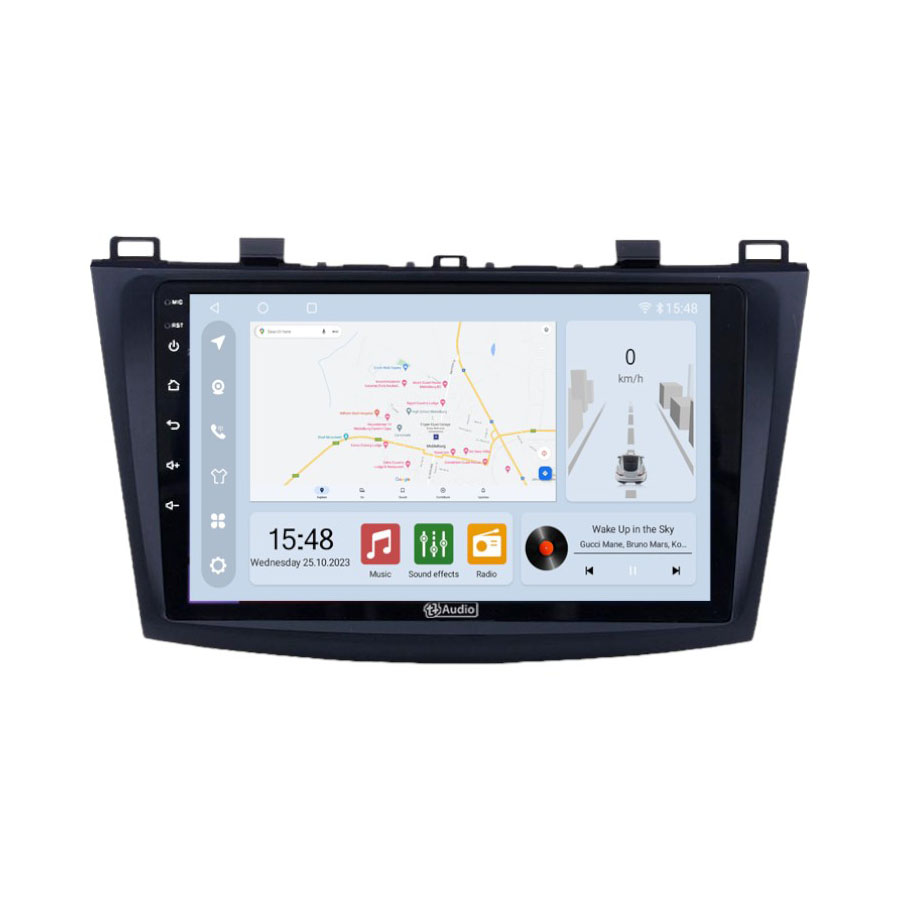 TT Audio 9" replacement radio for Mazda 3 2009-2012 (CLASS D)