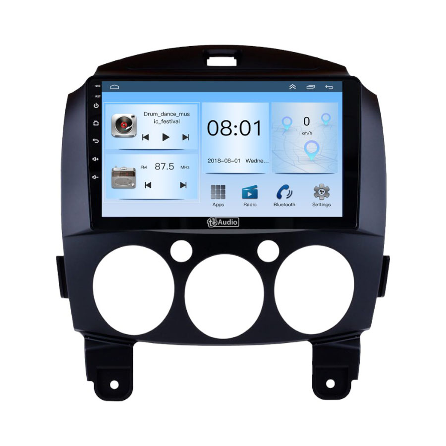 TT Audio Replacement Radio for MAZDA 2 2005 - 2015 (ECO)