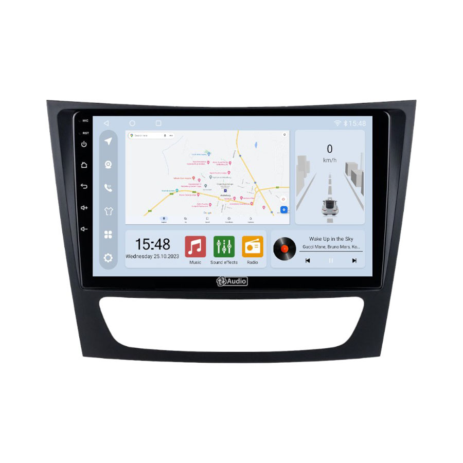 TT Audio 9" replacement radio for MERCEDES C-Class (W204) 2004 - 2009 (CLASS D)