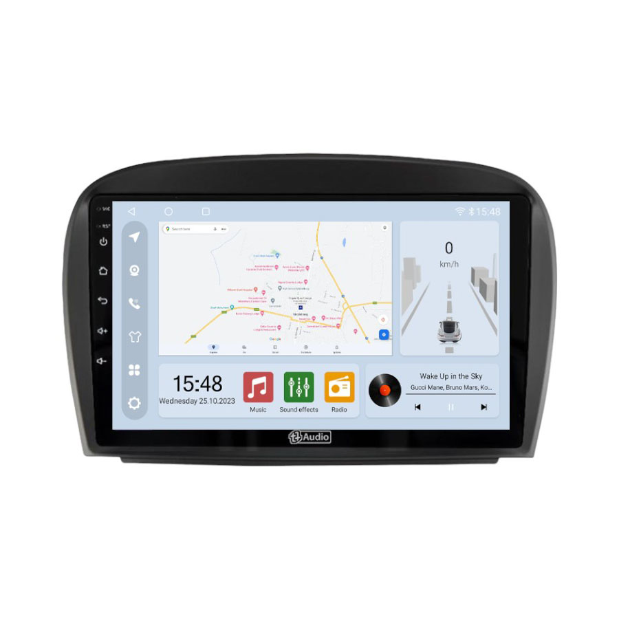 TT Audio 9" replacement radio for MERCEDES SL 2001-2011 (CLASS D)