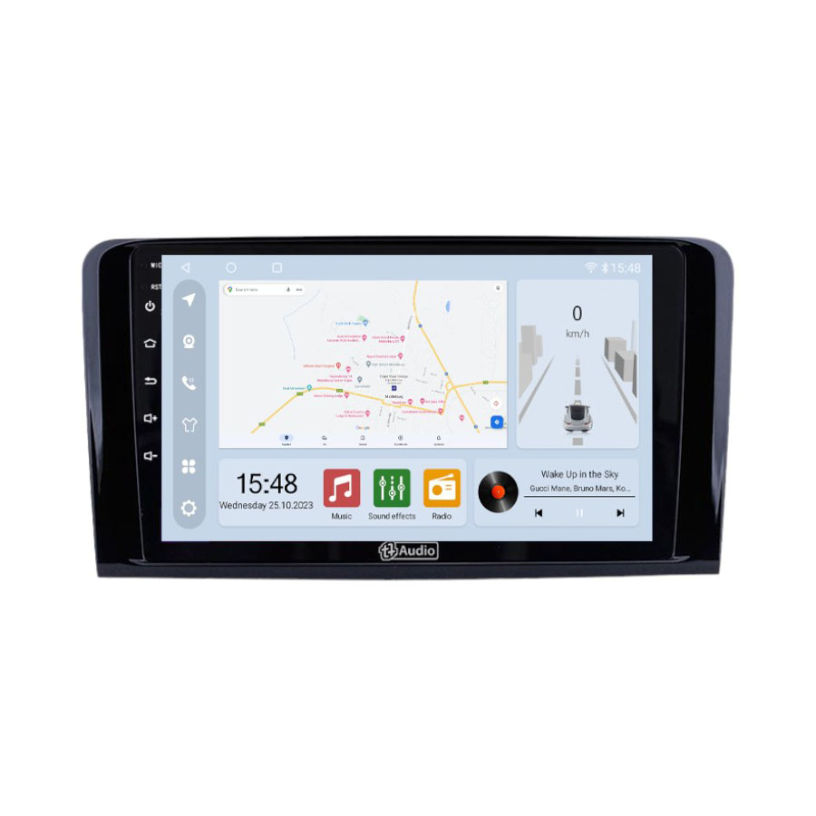 TT Audio 9" replacement radio for MERCEDES ML W164 ML350 2005 - 2012 (CLASS D)